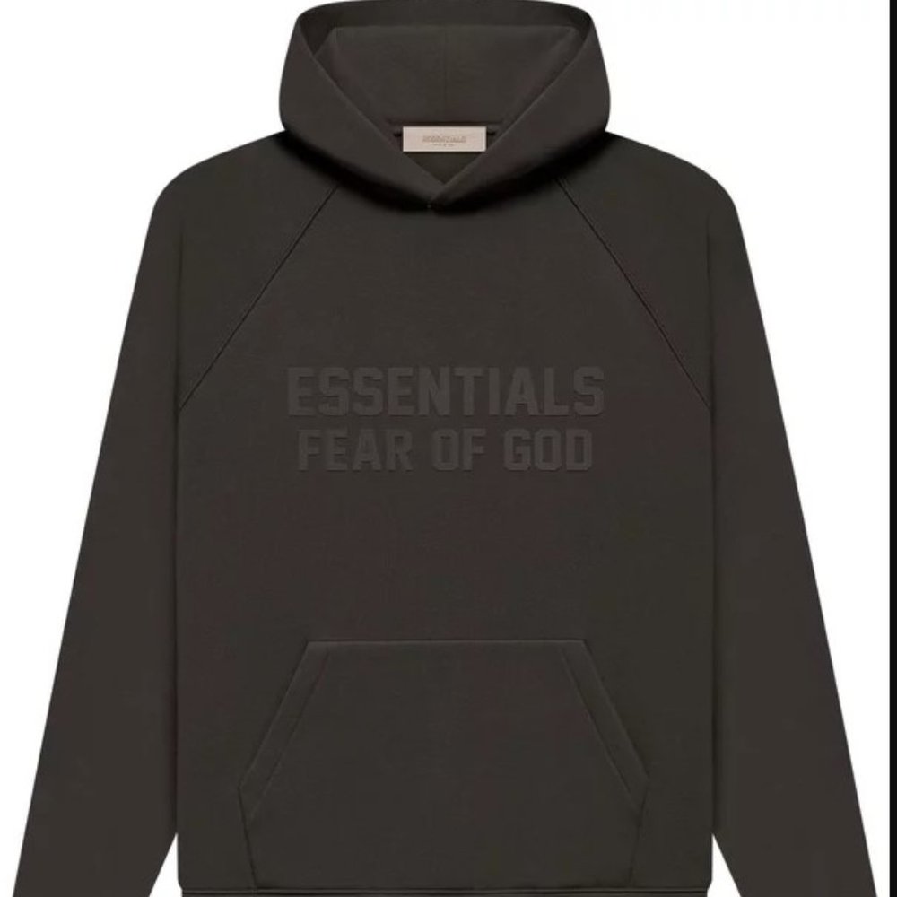 Fear of God Off Black Hoodie Size Small NWT